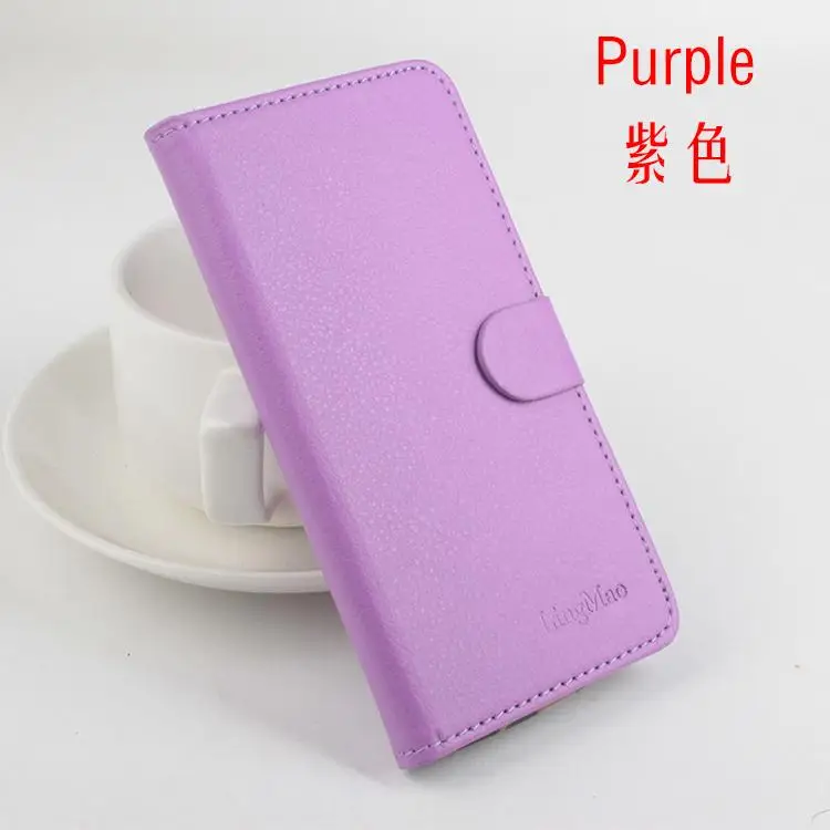 Кожаный чехол для lenovo A5000 A1000 A2010 A328t A616 A859 S850 S930 K3 K6 Note Vibe P1m лимон X3 P70 Z2 Pro Чехол-книжка для телефона - Цвет: purple