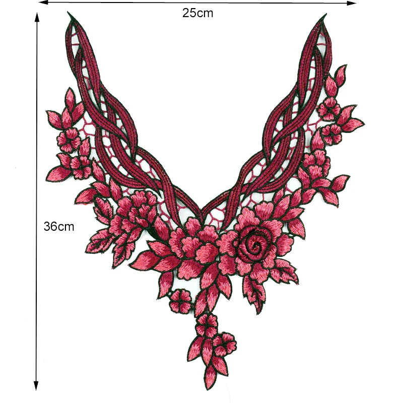 Роскошная плетеная цветная кружевная ткань с блестками воротник лентой