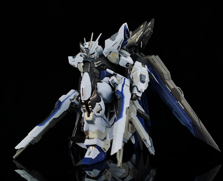 Strike Freedom CMT Instock металлическая Экипировка MC мышечный медведь модели Дестини и Страйк Фридом MB металлическая сборка неактивированная версия аниме игрушки фигурка - Цвет: Strike Freedom