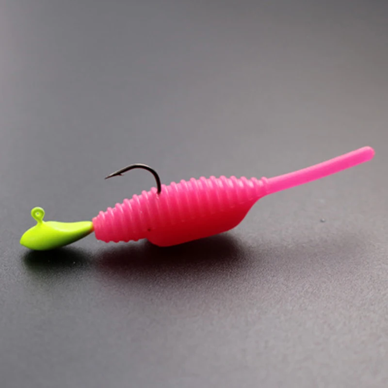 5pcs Jig Head Fishing Hooks 0.5g 0.7g 1.1g Mini Lead Ice Bass Carp Soft Lure Winter Accessories | Спорт и развлечения