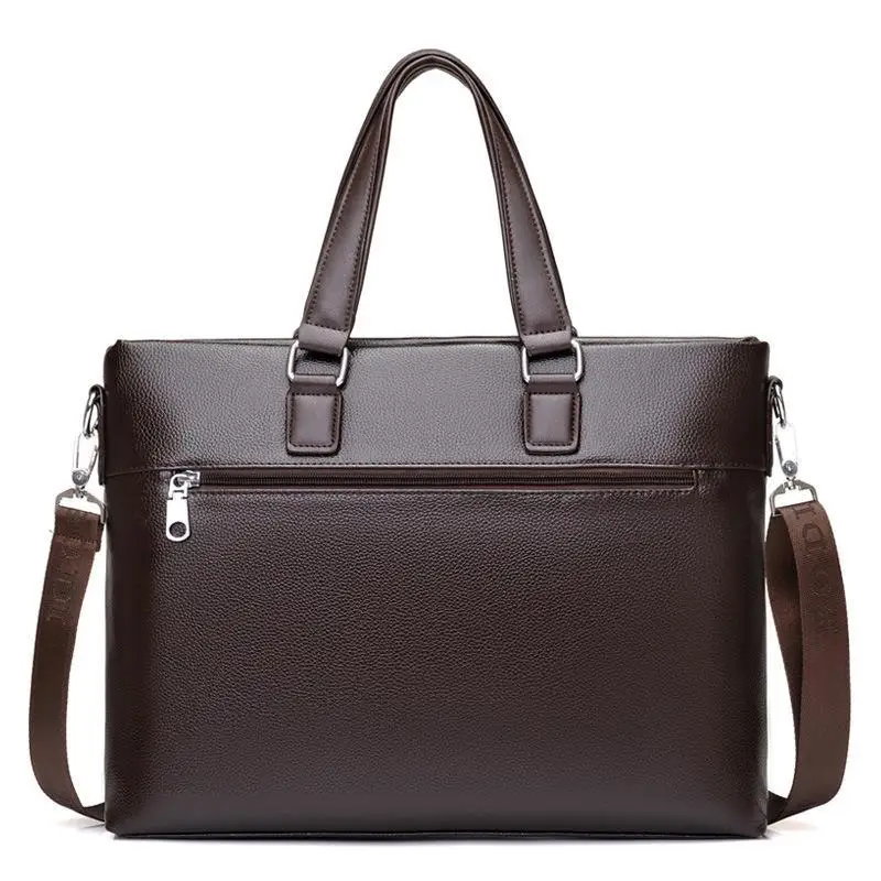 2018 New Luxury Brand Pu Leather Men Handbag Classic Designer Man Crossbody Shoulder Bag Casual Messenger A4 Briefcase | Багаж и сумки