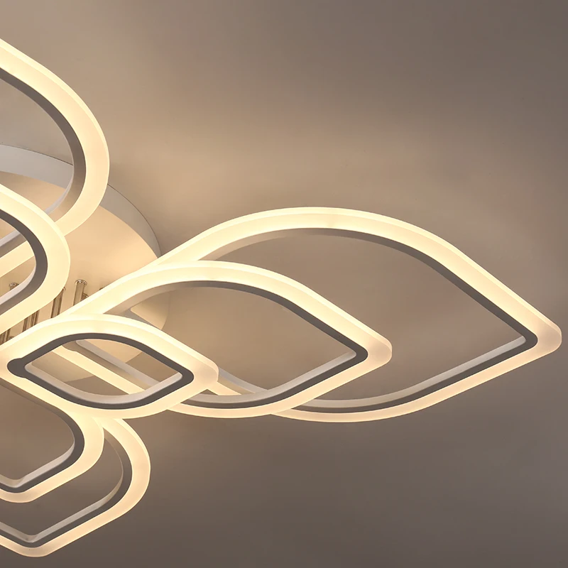 Потолочная люстра современные светодиодные металлические изделия акриловая