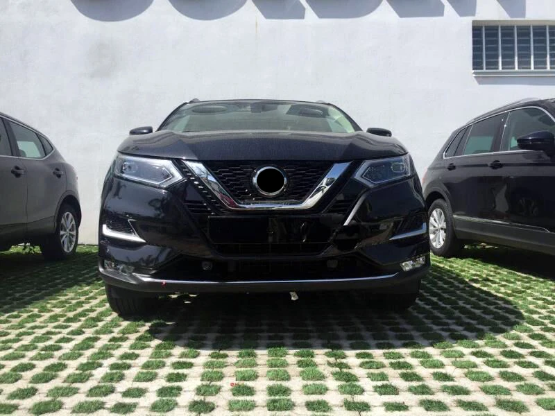 Передний бампер для Nissan Qashqai J11 2018 2019 2020 из нержавеющей стали нижняя молдинговая