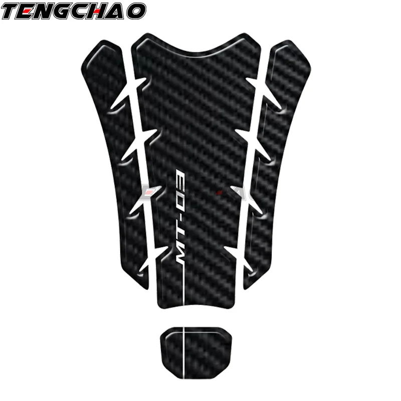 Наклейка на масляный бак мотоцикла декоративная накладка топливный для Yamaha MT03
