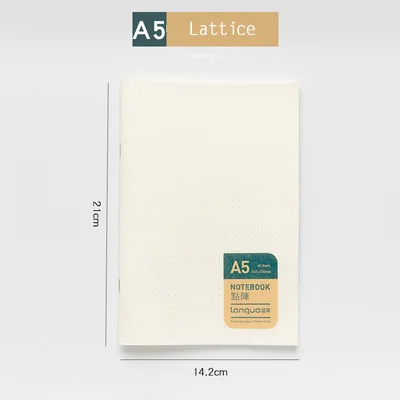 A5 Lattice A5 B5 креативный простой ПП Обложка Мягкий блокнот альбом для рисования альбом для записей канцелярские товары Пуля журнал поставок - Цвет: A5 Lattice