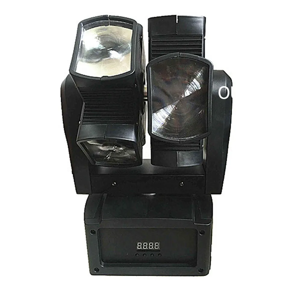 

90W Led Beam Moving Head Light Spider Scanner Double Rotate Tilt Arm Cheap Price Random Running LED 8 eyes unlimited rotated