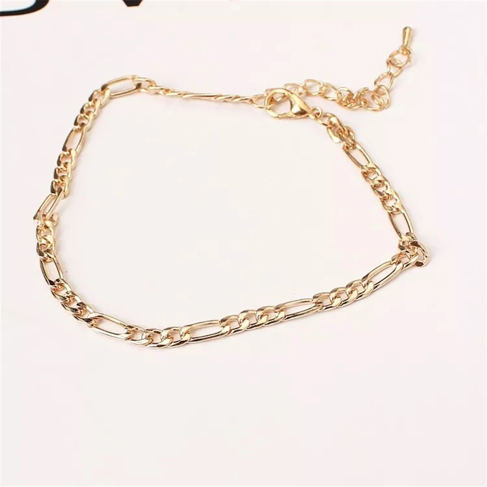 Free shipping jewelry fashion simple metal chain lady's foot bare Ankle Bracelet Cheville Barefoot Sandals Foot | Украшения и