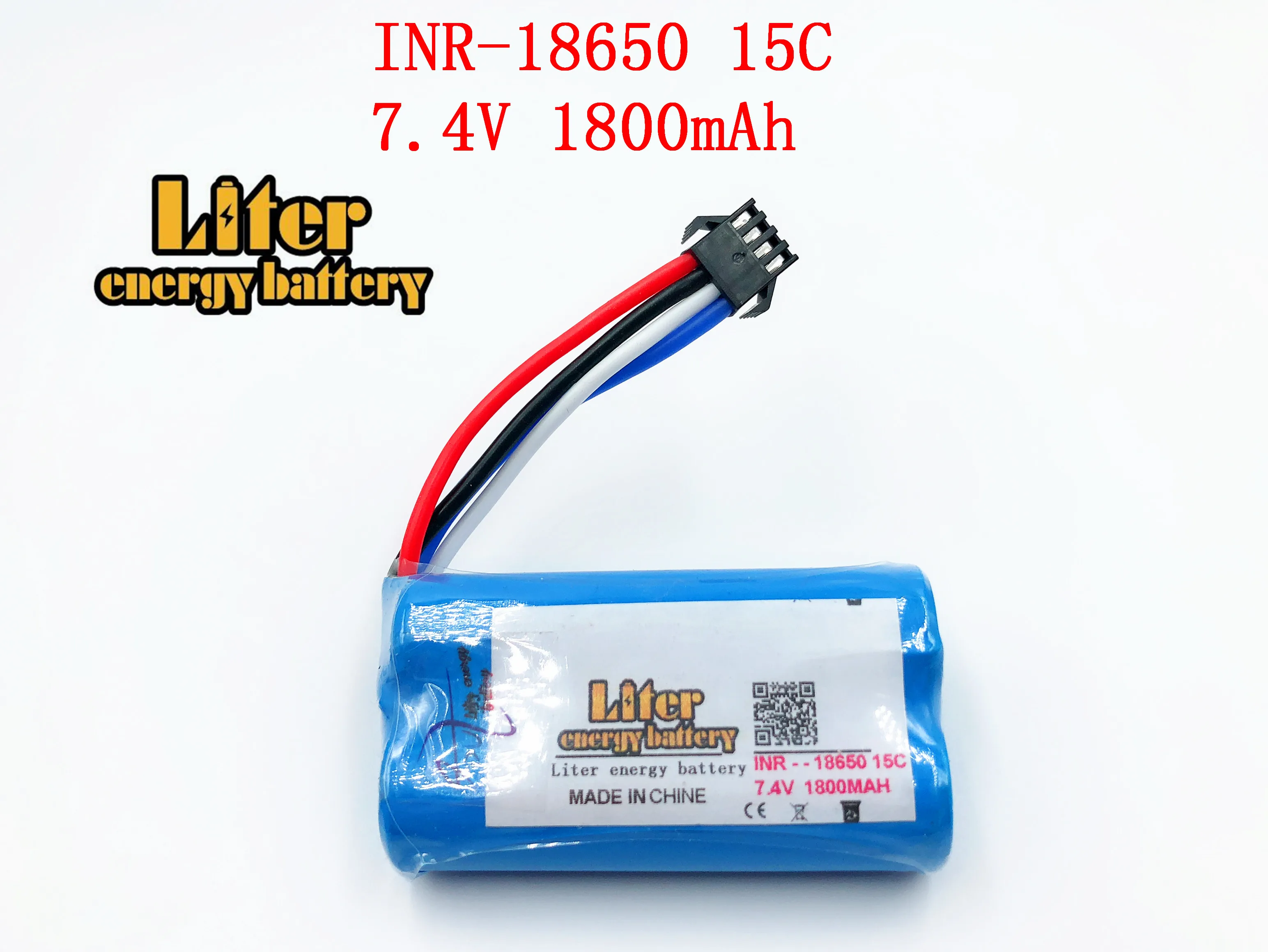 7 4 В 1800 мАч литиевая батарея для Udi U12A Syma S033g Q1 Tianke H100 18650 15C|Перезаряжаемые батареи| |