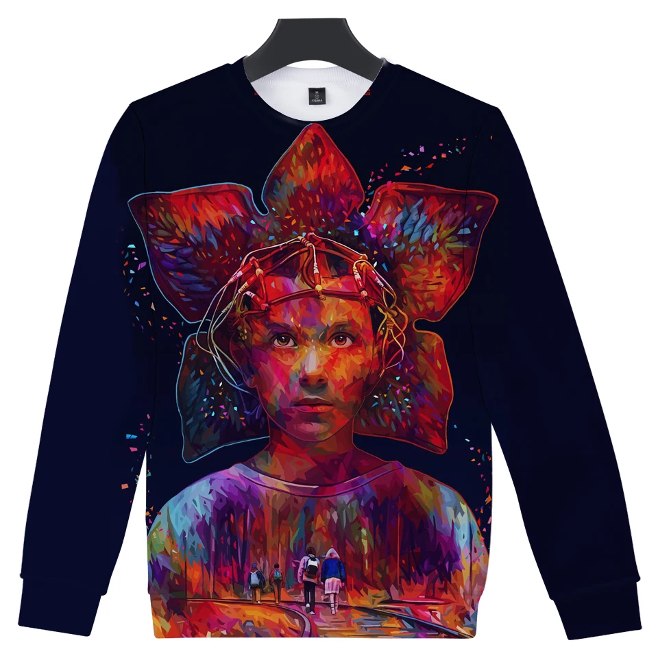 

Hot Drama New Stranger 3D Print Sweatshirt Men's / Women's Long Sleeve Sweatshirt Hoodies Casual Loose Apparel