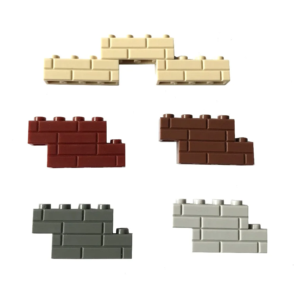 Мпц кирпичная стена Запчасти Изменение 1x4 с каменной кладки кирпича оптом DIY строительные блоки Совместимые с Другое бренд собрать частиц