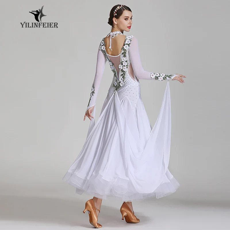 Высококачественное платье для бальных танцев женское стандартное танго