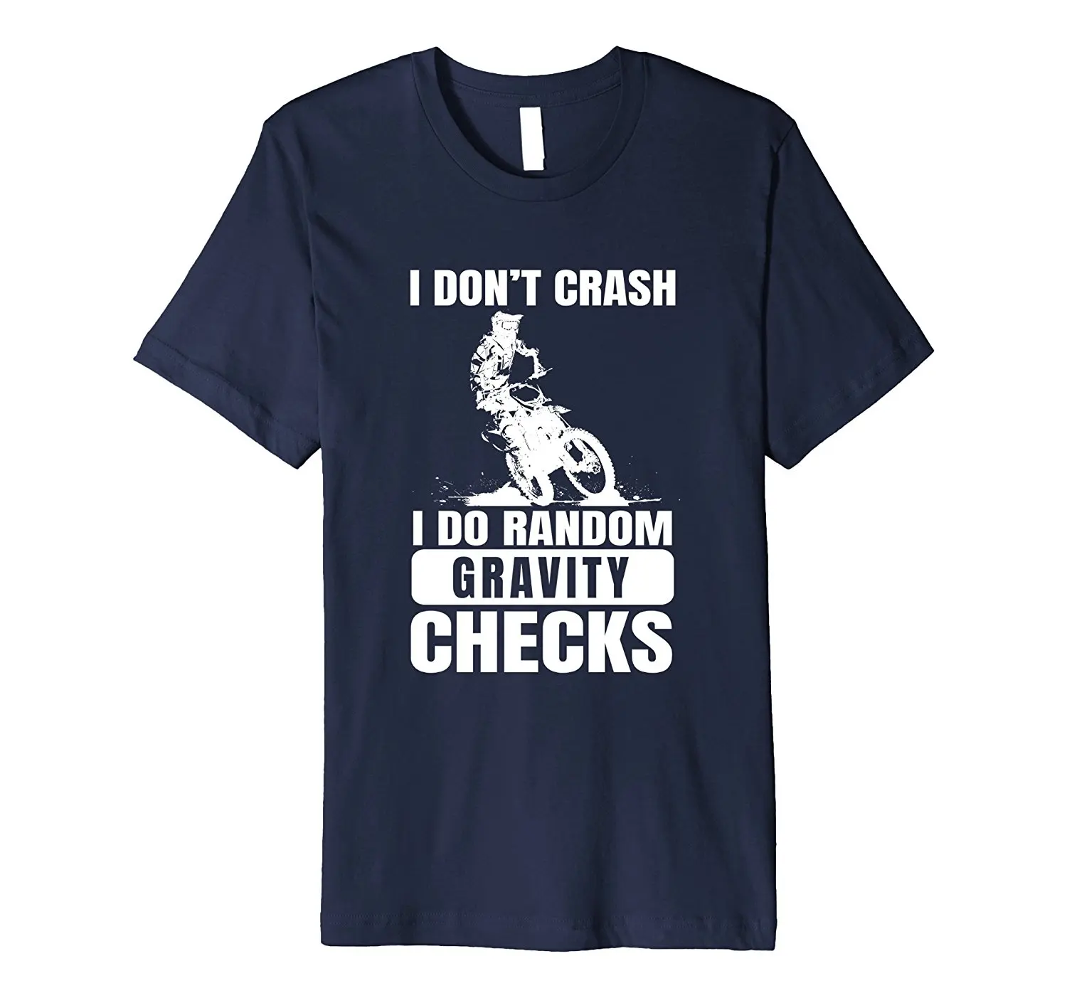 

Fashion Men T Shirt Free Shipping Funny Motocross Dirt Biker Premium T-Shirt Summer T-shirt