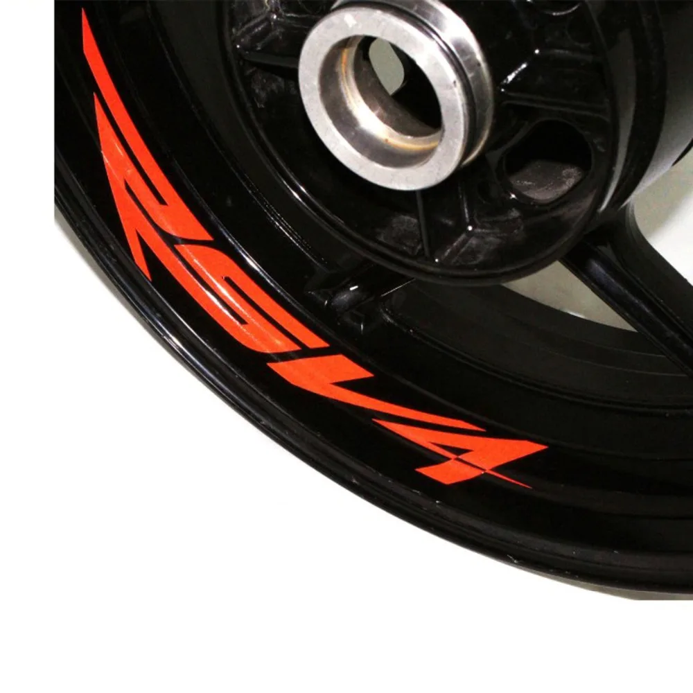Набор из 8 шт. высокого качества колеса мотоцикла Стикеры наклейка