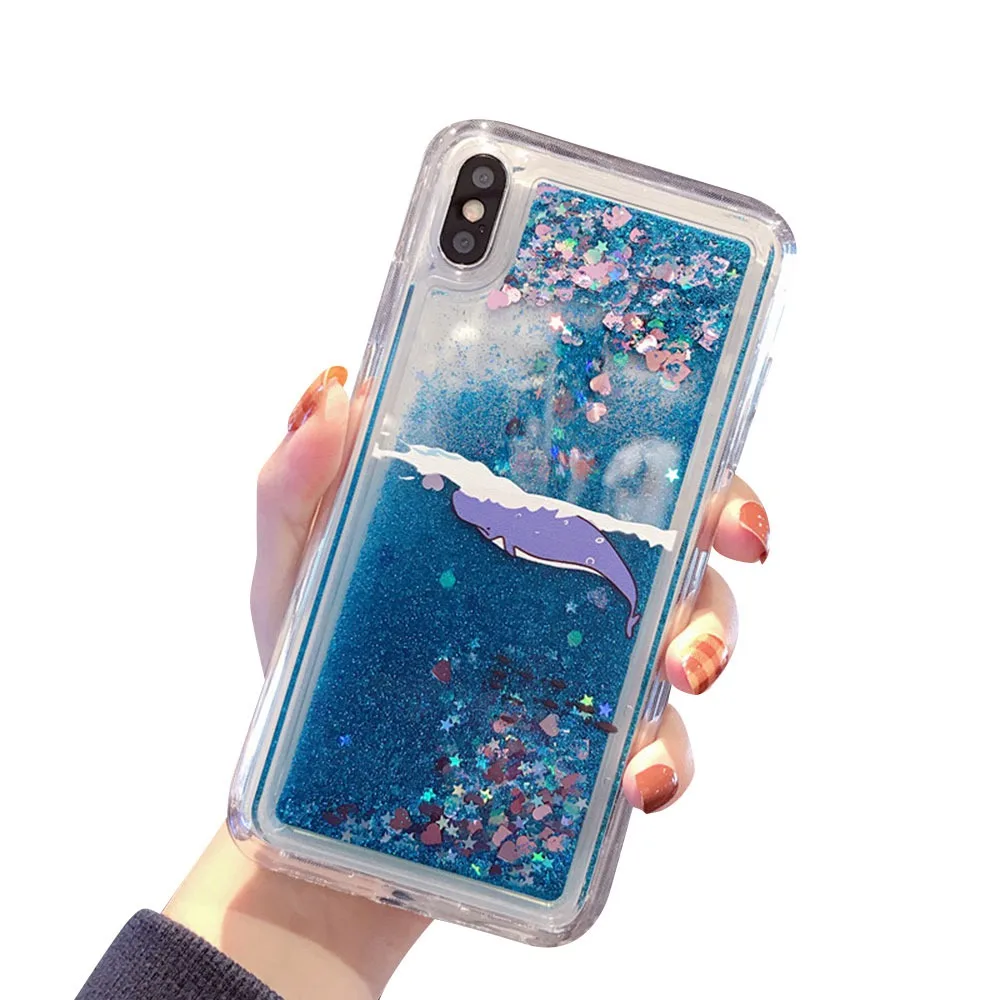 Чехол KISSCASE Whale для Huawei Mate 10 20 P30 P20 P10 Pro Lite Quicksand чехлы телефонов Honor 9 8 8X V20 | Мобильные