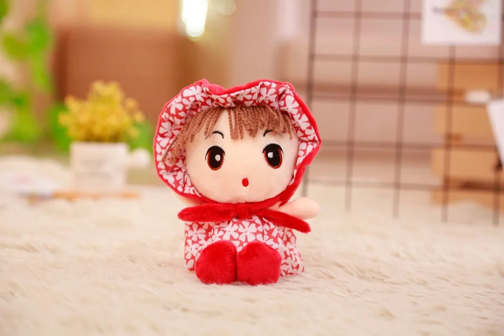 1 шт. Kawaii FILL Cloth Mini Baby Doll Stitch брелок для рюкзака сумка Подвеска Япония милые мягкие