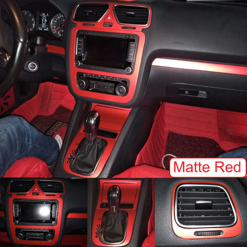 SUNFADA 3D 4D 5D виниловые наклейки из углеродного волокна для VW Volkswagen Scirocco 2009-2016 на