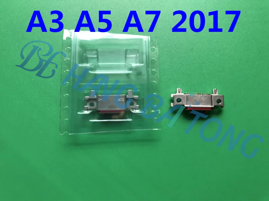 

2 шт. Оригинальный Новый Micro зарядное устройство Порт USB зарядное устройство гибкий разъем для Samsung Galaxy 2017 A3 A5 A7 A320 A520 A720