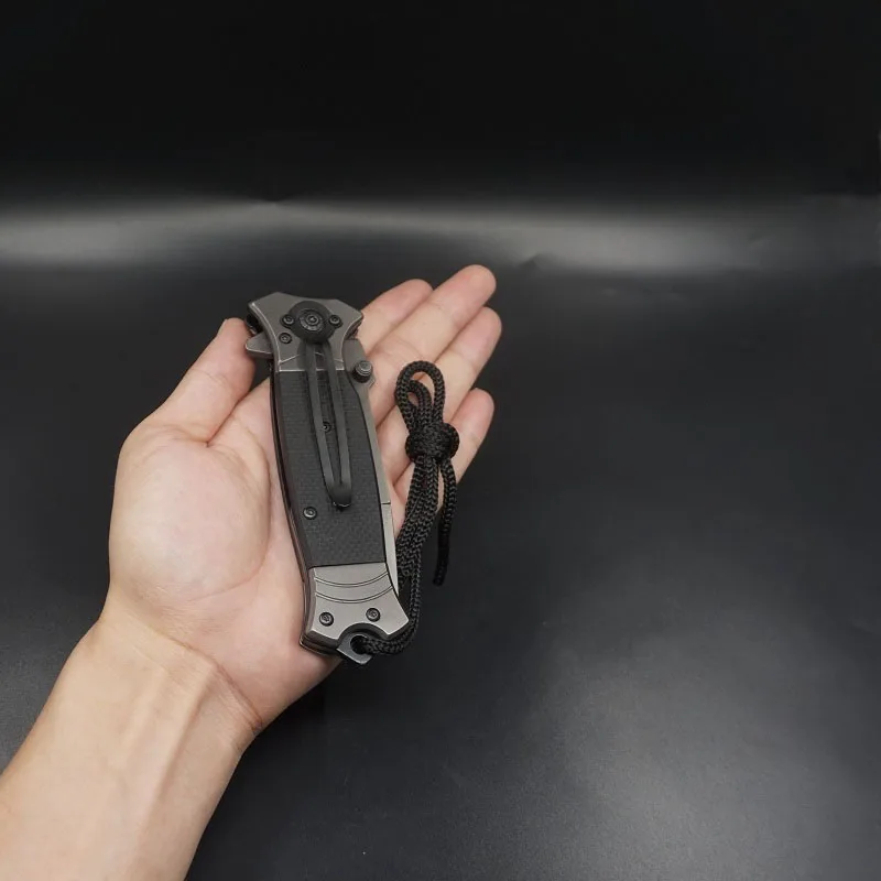 Складной тактический нож Карманный боевой для кемпинга рукоятка G10 охотничьи