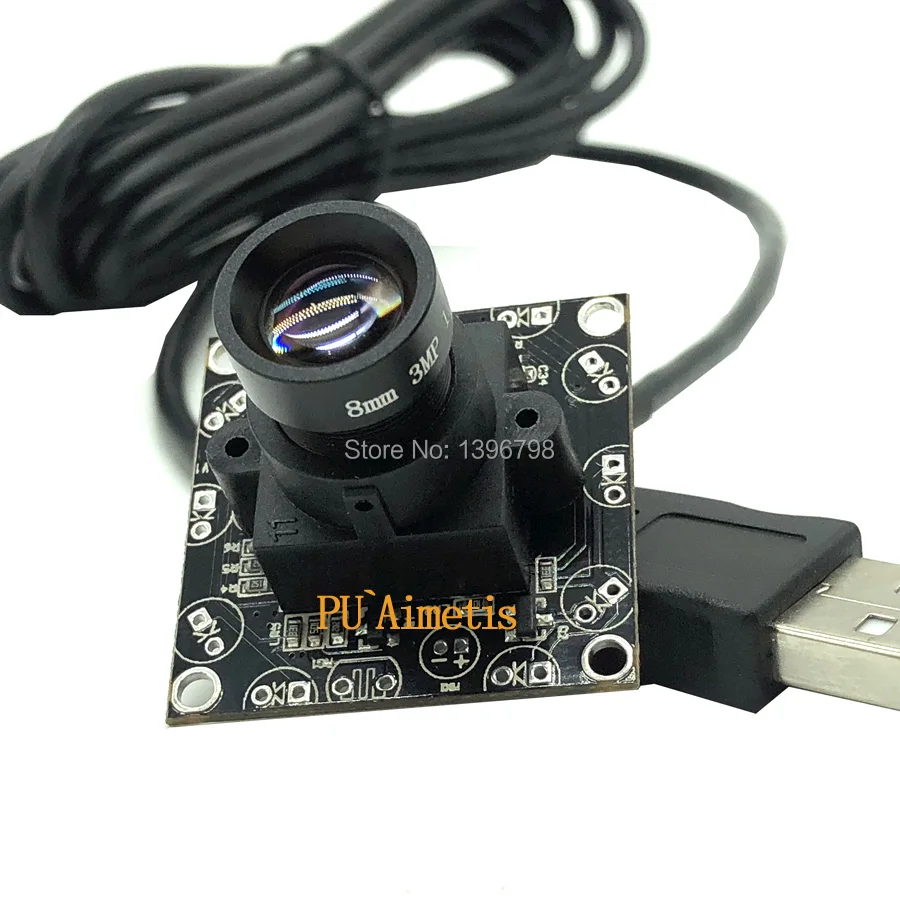 PU'Aimetis 2MP камеры наблюдения 720P HD 3MP 8 мм объектив USB2.0 модуль камеры|camera module|surveillance