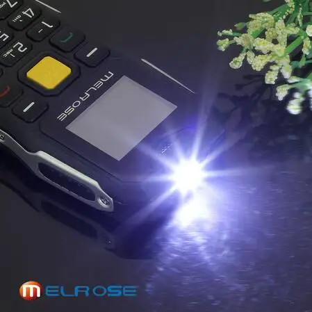 Melrose S10 длинный режим ожидания 450 мАч большой голосовой фонарик FM мини маленький
