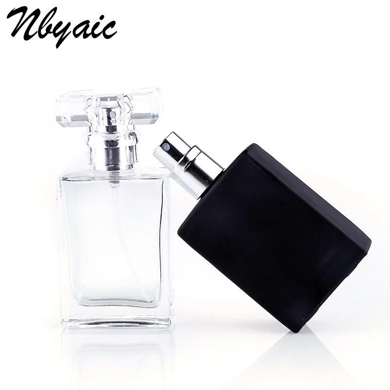 1 шт. 30ml50ml Высококачественная стеклянная бутылка для духов парфюмерии с