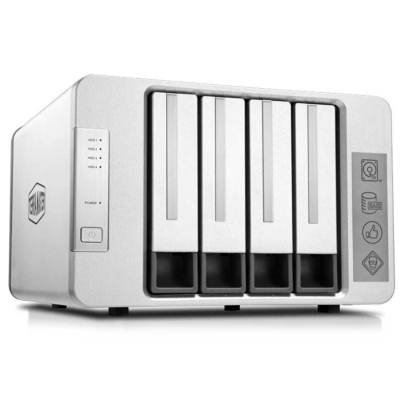 TerraMaster оригинальный Φ USB3.0 Тип C 4-Bay RAID корпус Поддержка 0/1/Single Exclusive 2 + 3 Mode жесткий