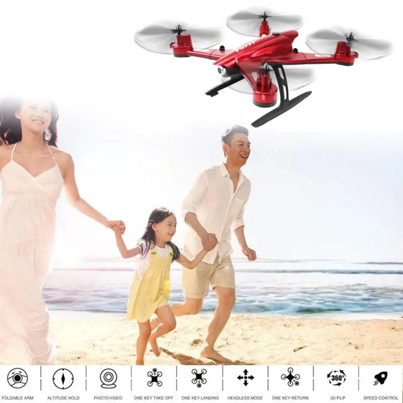 MJX B2W Bugs квадрокоптер мини Drone с Камера 1080 P HD 5GPS WI FI RC quadrupter бесщеточный