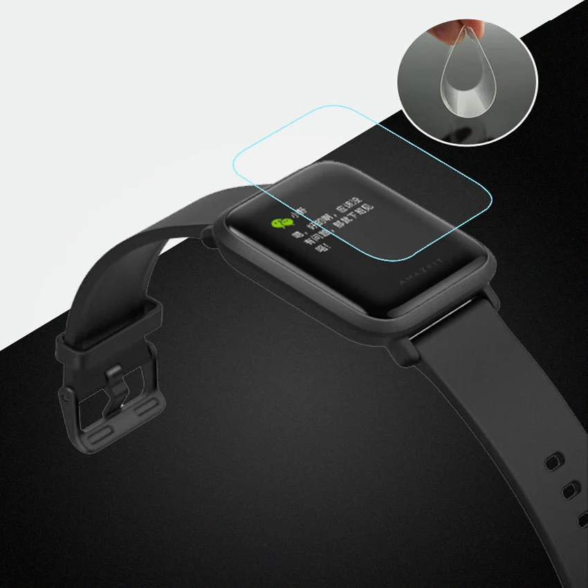 Мягкая Ультрапрозрачная защитная пленка против царапин для Xiaomi Huami Amazfit Bip Youth Edition