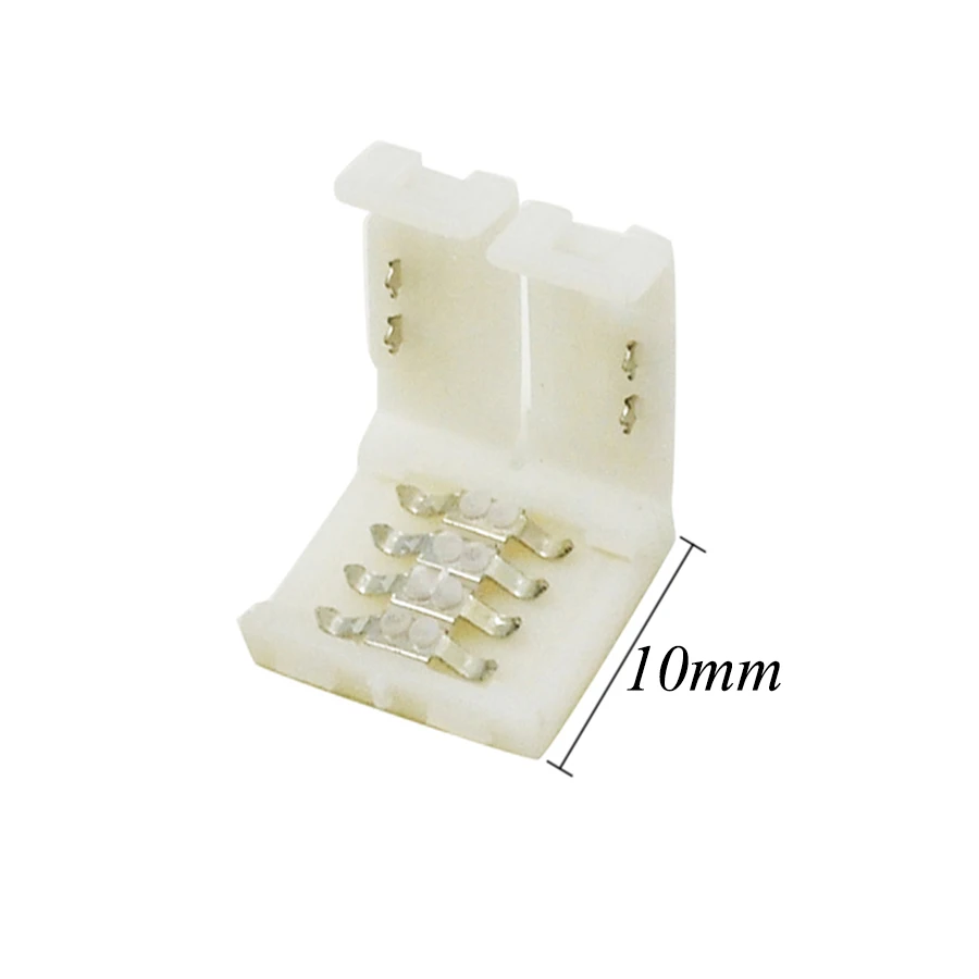 4pin RGB коннектор адаптер ширина 10 мм для светодиодной ленты 5050 500 шт.|clip led|clip 10mmclip