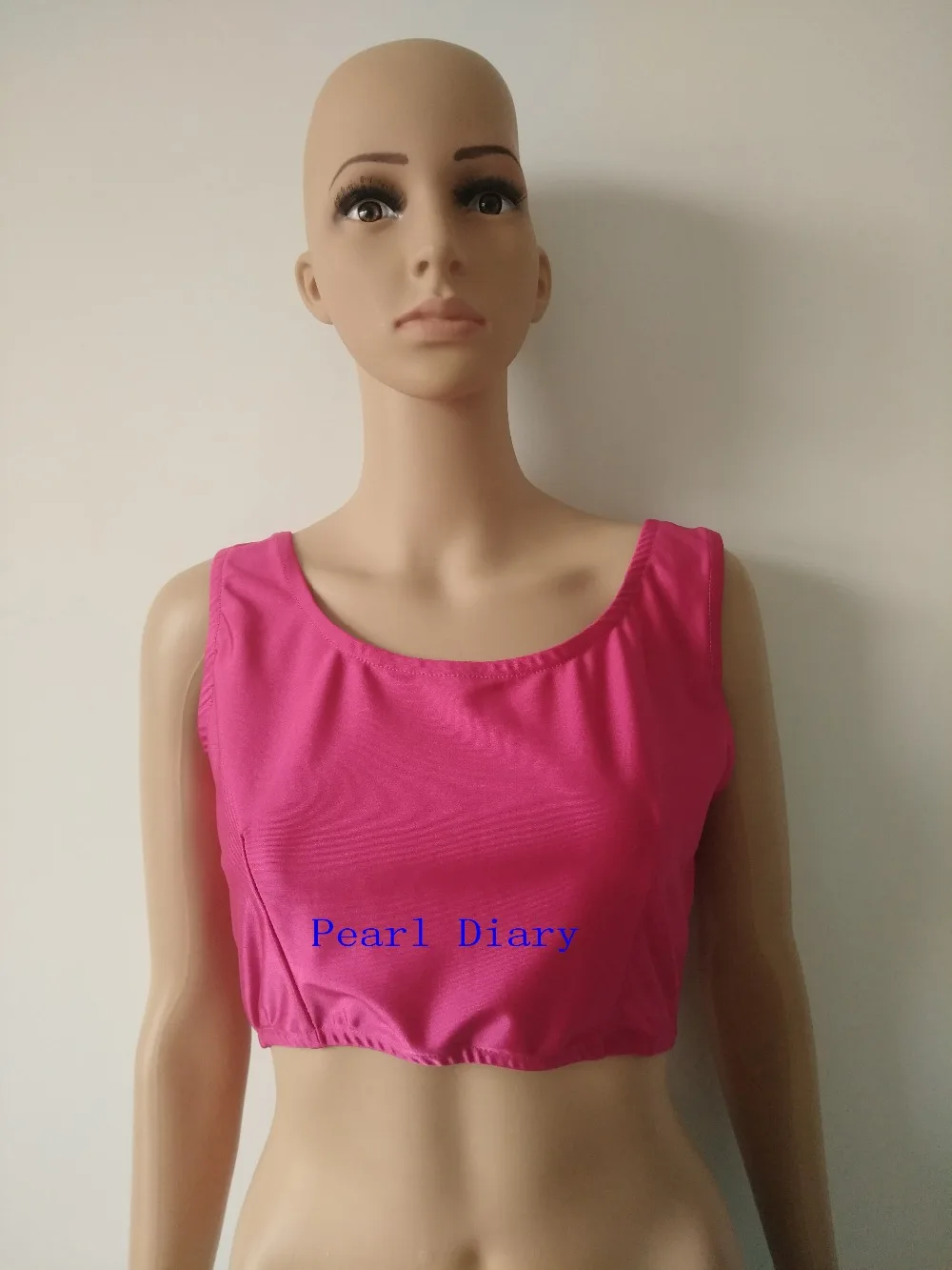 Женские топы без рукавов праздничные майки с круглым вырезом короткие для