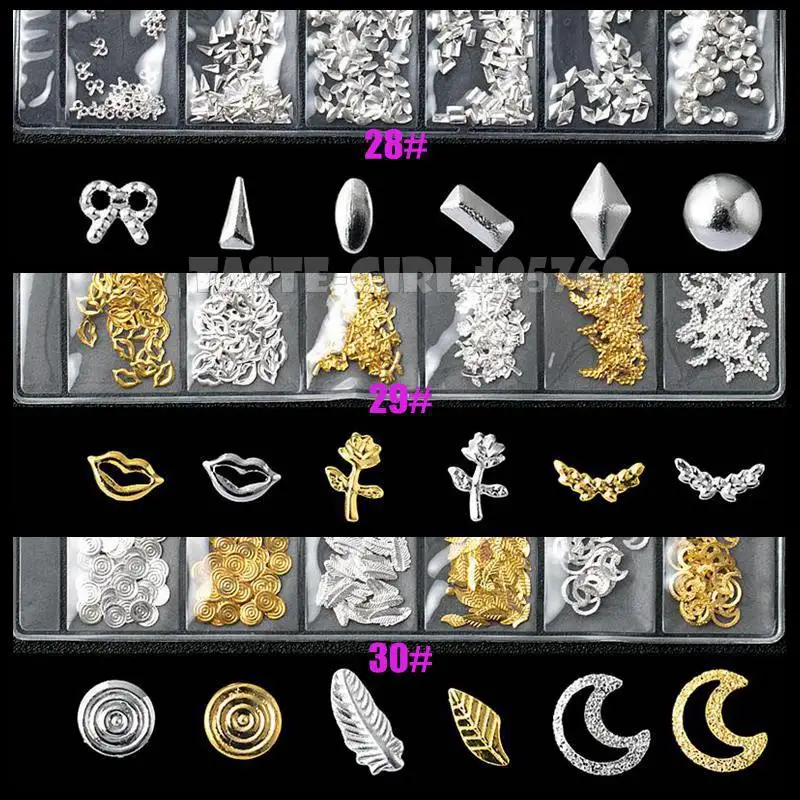 1 упаковка искусственные металлические Кавиты изогнутые шпильки драгоценные