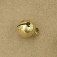 Original Copper 100 шт маленькие колокольчики, подвески, рождественские колокольчики, украшения для рукоделия, фурнитура для ювелирных изделий, латунный материал(никогда не ржавеет - Цвет: Original Copper