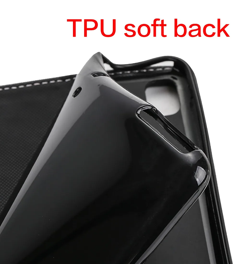 Новый чехол для ipad mini 1 2 3 4 ПУ поверхность + мягкая задняя часть из ТПУ ручной