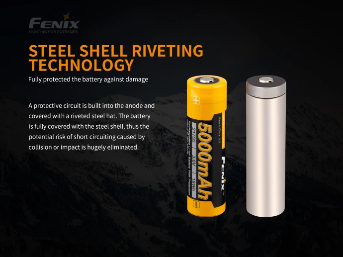 Fenix ARB L21 5000 21700 литий ионная аккумуляторная батарея мАч с PD36R|accessories|accessories