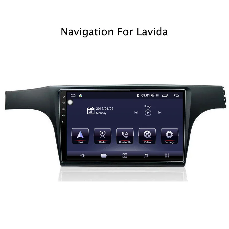 10 1 &quotAndroid 8 core 4G ram 64G rom gps навигация автомобильное радио для VW Lavida 2013 2014 с Carplay/4G