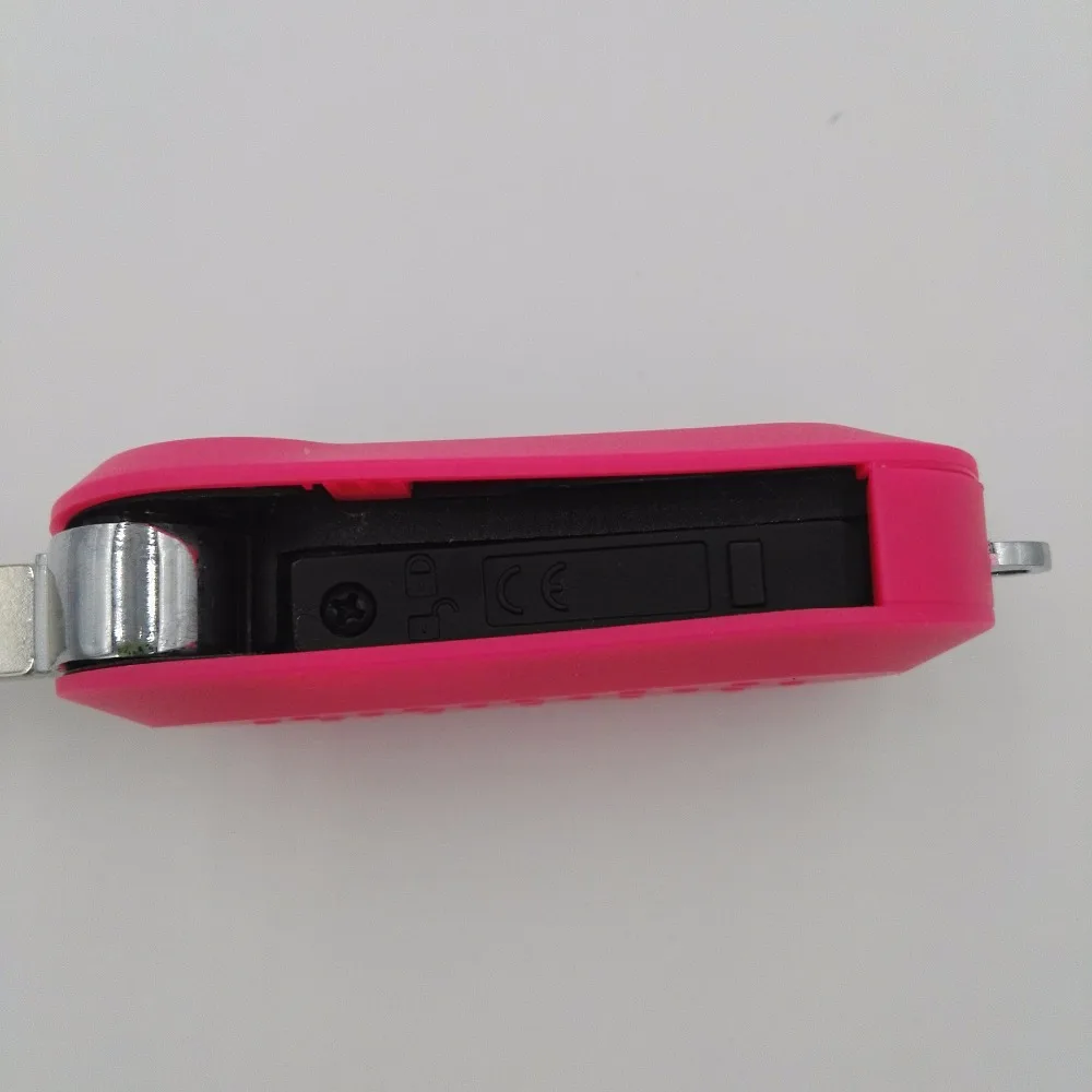 3 кнопки пустой ключ складной чехол для пульта дистанционного управления Корпус