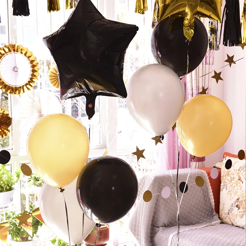 Золотистое черное блестящее украшение для торта на день рождения тему &quotЛошадки