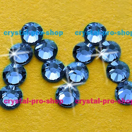 Ss7 Swarovski элементы свет сапфир ( 211 ) 432 шт. нет исправлений горный хрусталь круглый