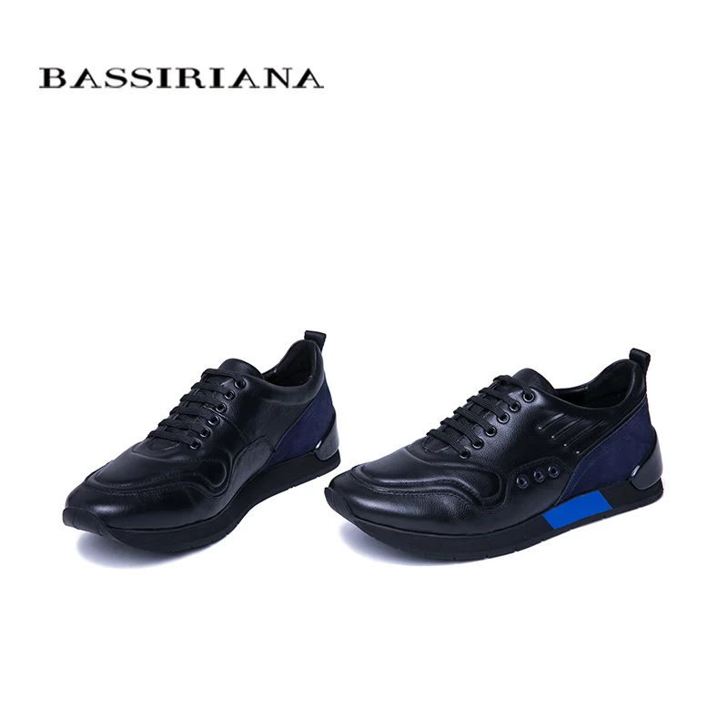 BASSIRIANA/Новинка 2019 года весенне-осенняя мужская повседневная спортивная обувь на