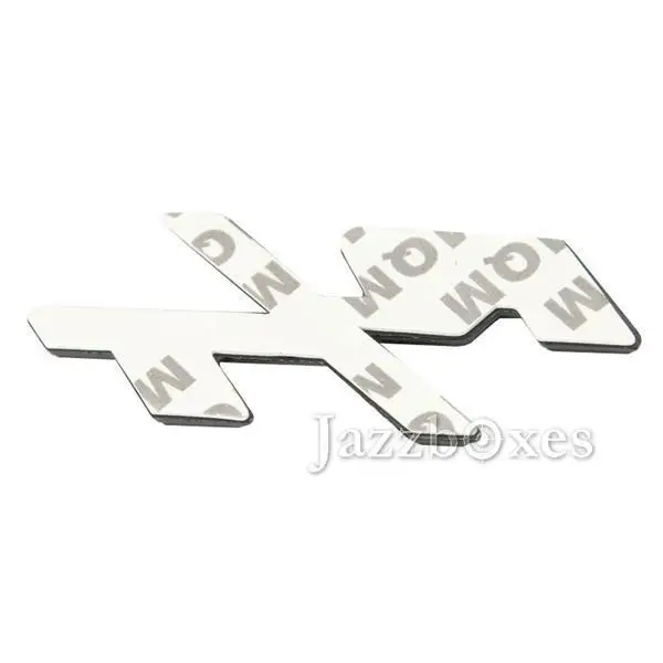 Пара 3D КРАСНЫЙ RT Эмблема Значок Стикер Логоса Автомобиля Для Jeep Chrysler Dodge Металл R/T