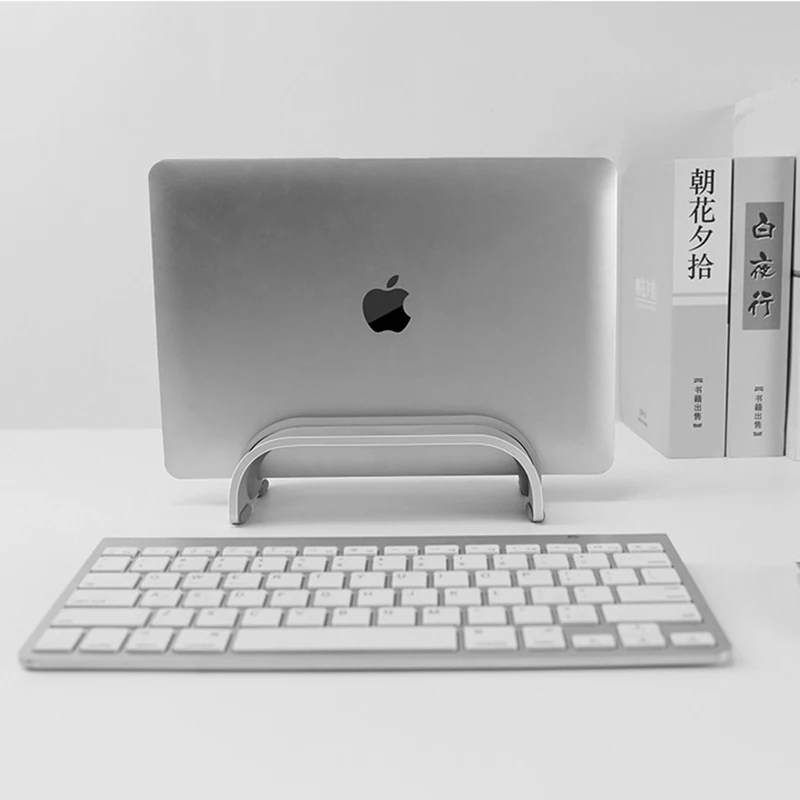 Aluminum Alloy Laptop Mount Stand for Macbook Acer Dell Lenovo Vertical Base Firm Bracket Notebook Cooling | Автомобили и