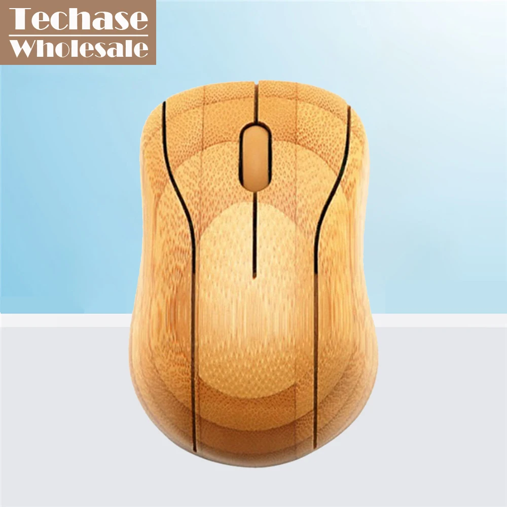 72 шт./лот techase Bamboo Мышь деревянный Беспроводной Mause компьютерных игр Мышь Souris геймер mg95 Лазерная 2.4 ГГц для ноутбука