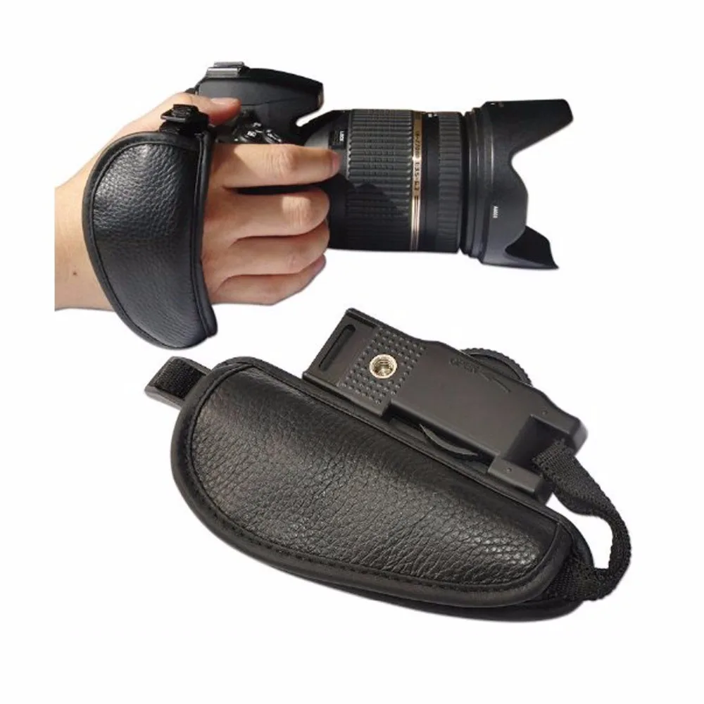 Ремешок из натуральной кожи для камеры наручный держатель Nikon D810 D800 D700 D5 D90 D3200 D3300