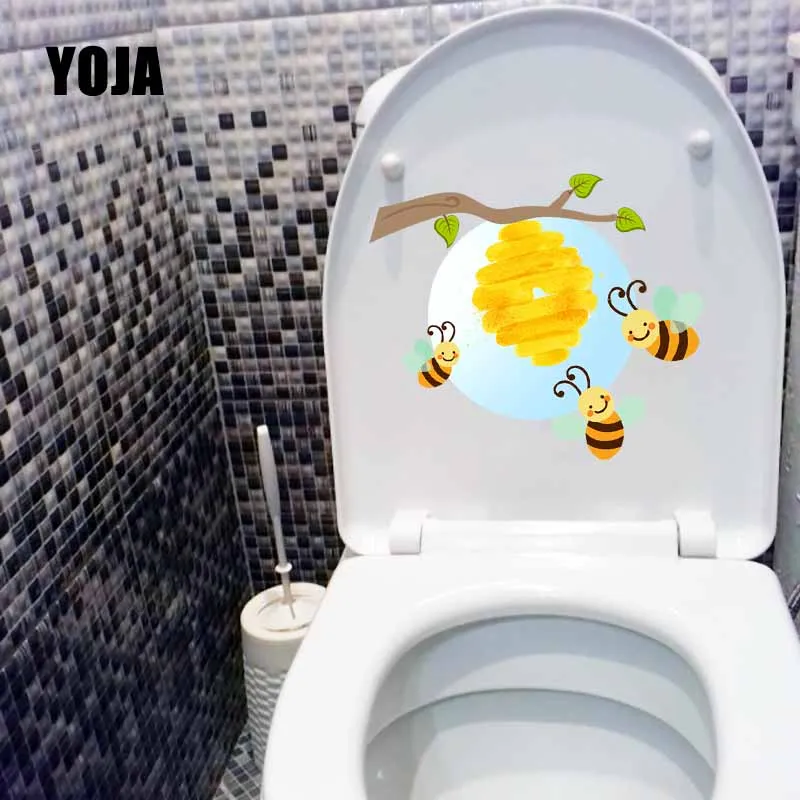 Наклейки на стену унитаза YOJA 22 5x21 5 см|Наклейки стену| |