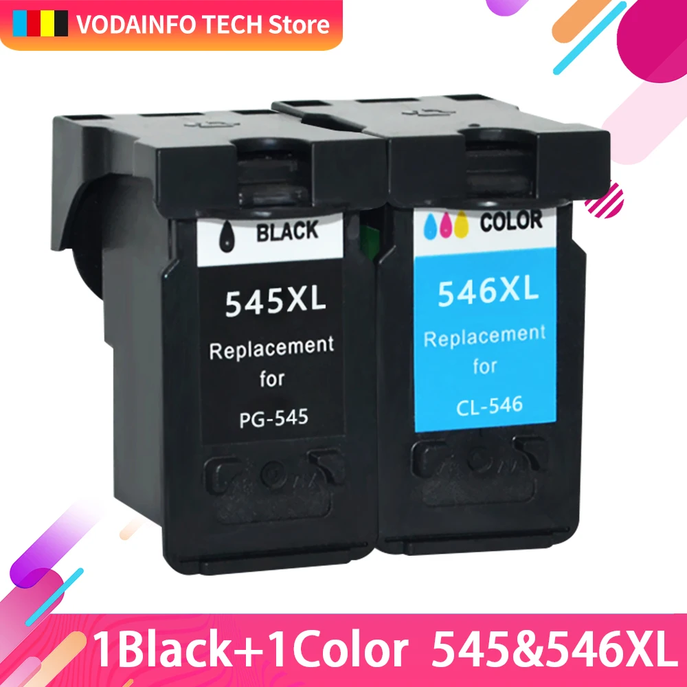 QSYRAINBOW PG545 CL546 XL Замена чернильных картриджей для Canon PG-545 pg 545 CL-546 для Canon IP2850 MX495 MG2950 MG255