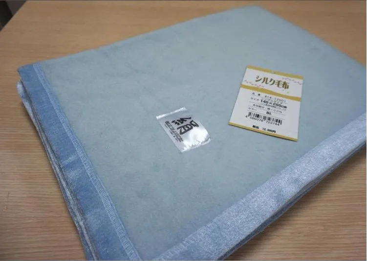 Натуральный кремовый цвет слоновой кости 100% шелковое одеяло из натурального