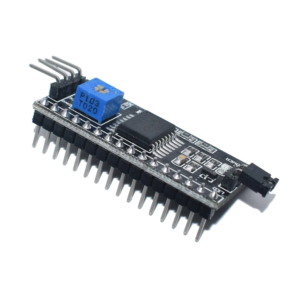 Модуль последовательной платы с портом IIC/I2C/TWI/SPI интерфейсный модуль 1602