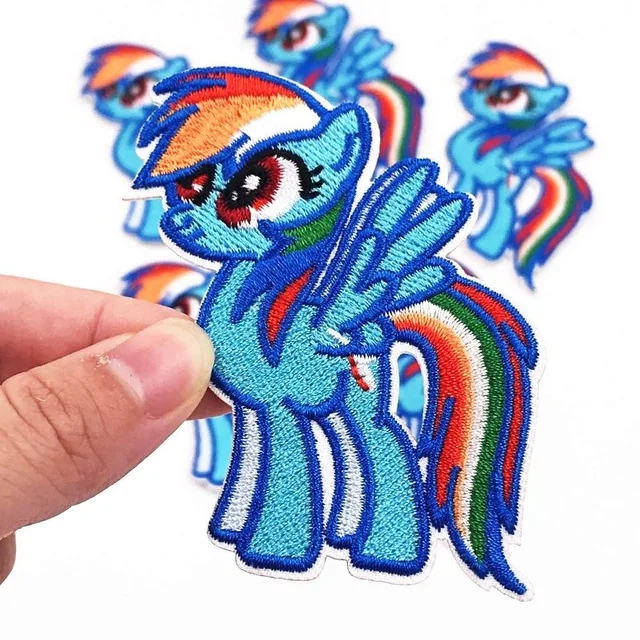 1 шт. с рисунком из мультфильма Мой маленький пони нашивки лошадьми для одежды