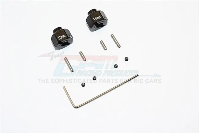 1/10 AXIAL SMT10 90055 90057 шестигранное колесо из алюминиевого сплава (+ 2 мм) набор шт. MJ0102/+