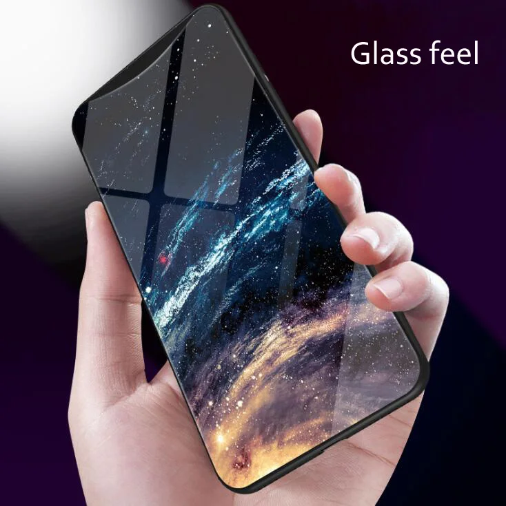 Чехол-бампер для OPPO FindX чехлы с закаленным стеклом дюйма изображением звездного